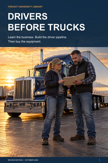 Drivers Before Trucks book cover