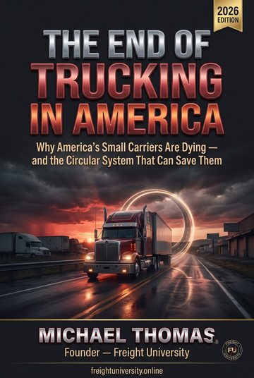 The End of Trucking in America book cover